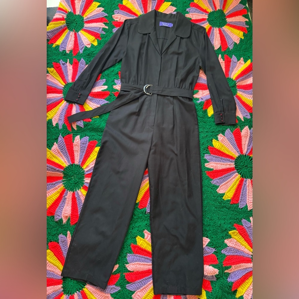 Realisation Par Rocketman Jumpsuit in Black Size Small